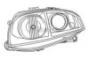 FIAT 60681586 Headlight